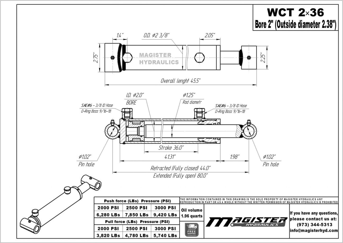WCT 2x36 4