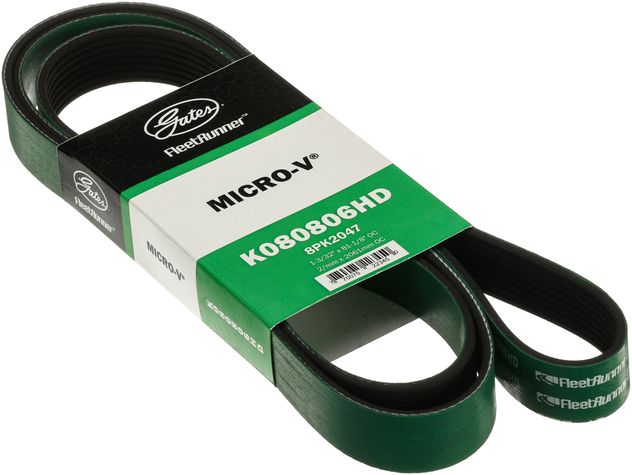Gates K100686HD FleetRunner Heavy-Duty Micro-V Serpentine