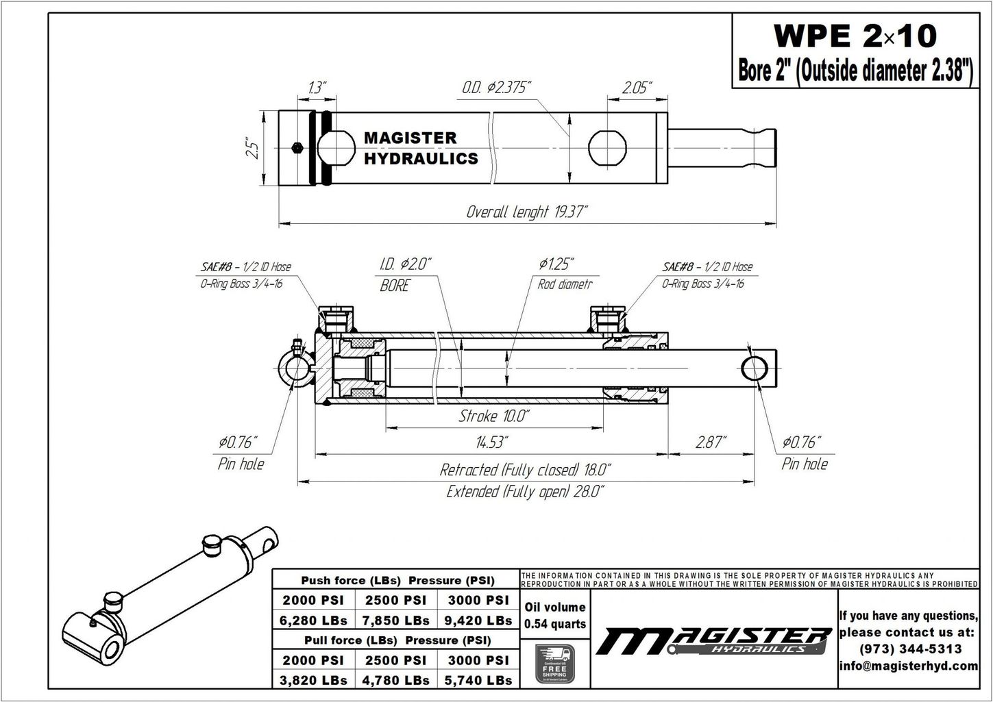 WPE 2x10 4
