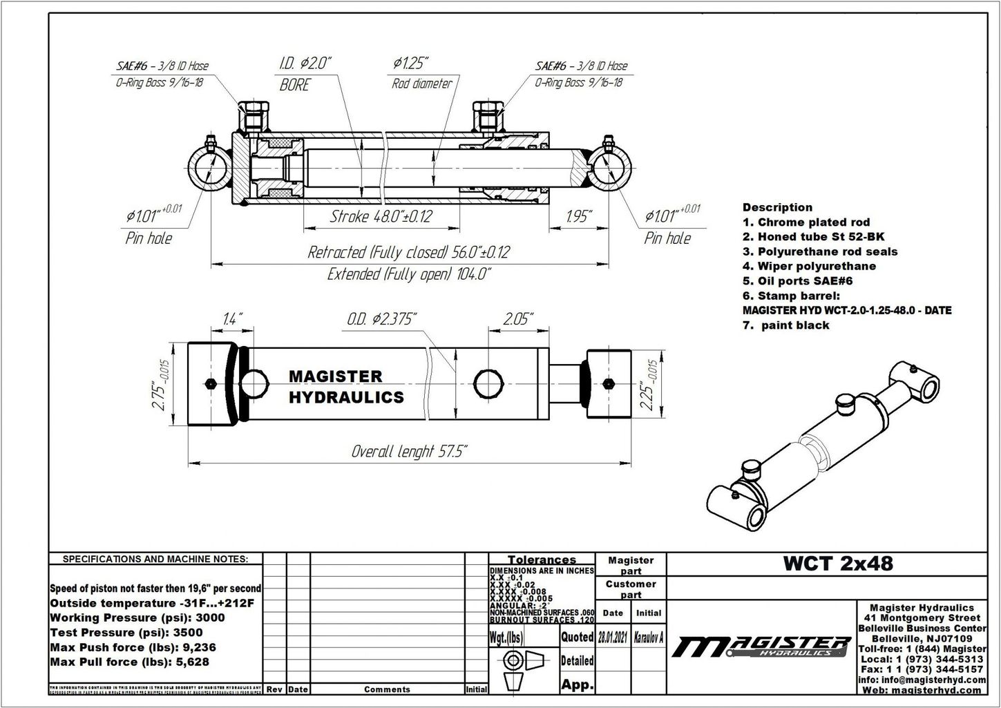 WCT 2x48 6