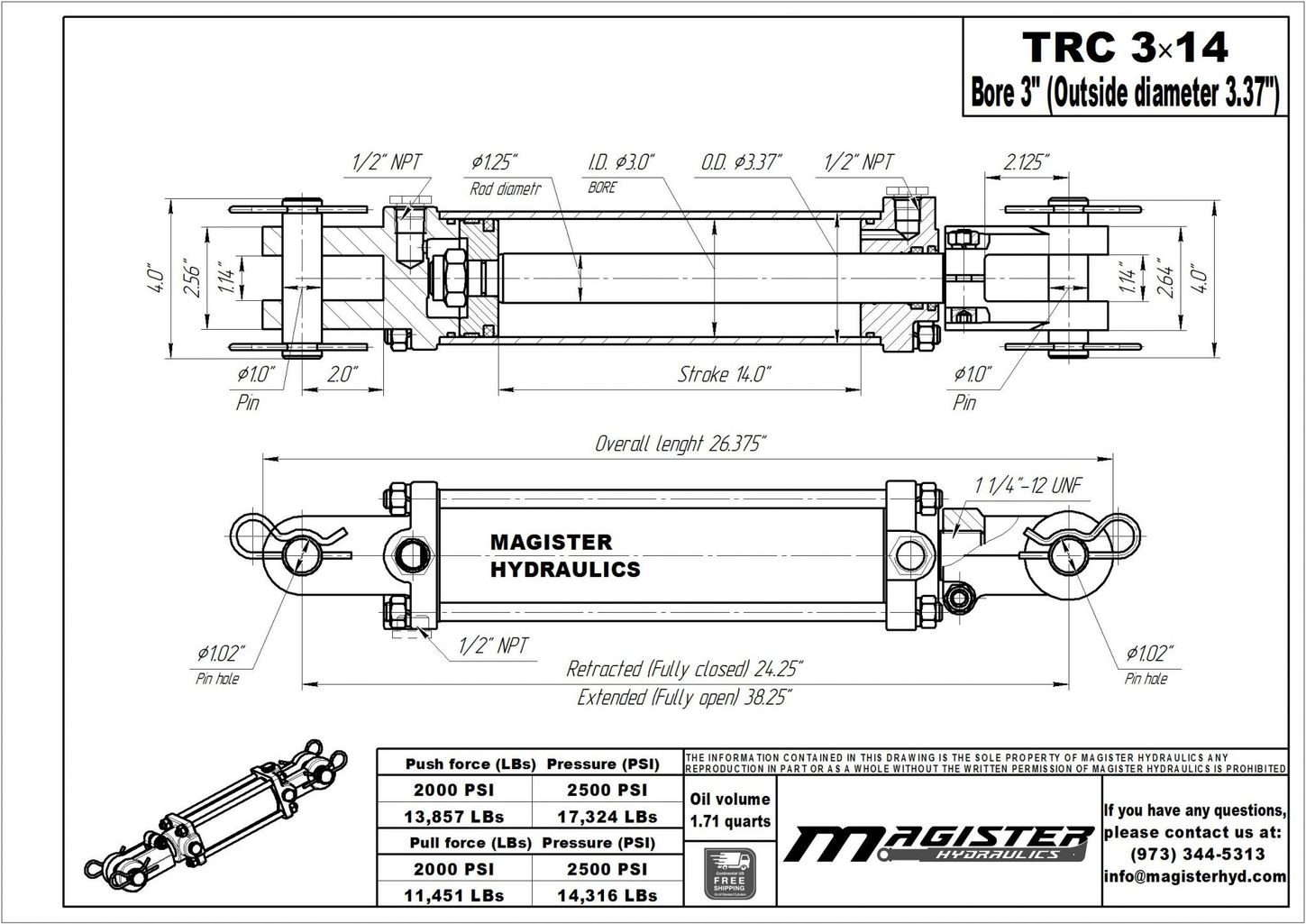 TRC 3x14 4