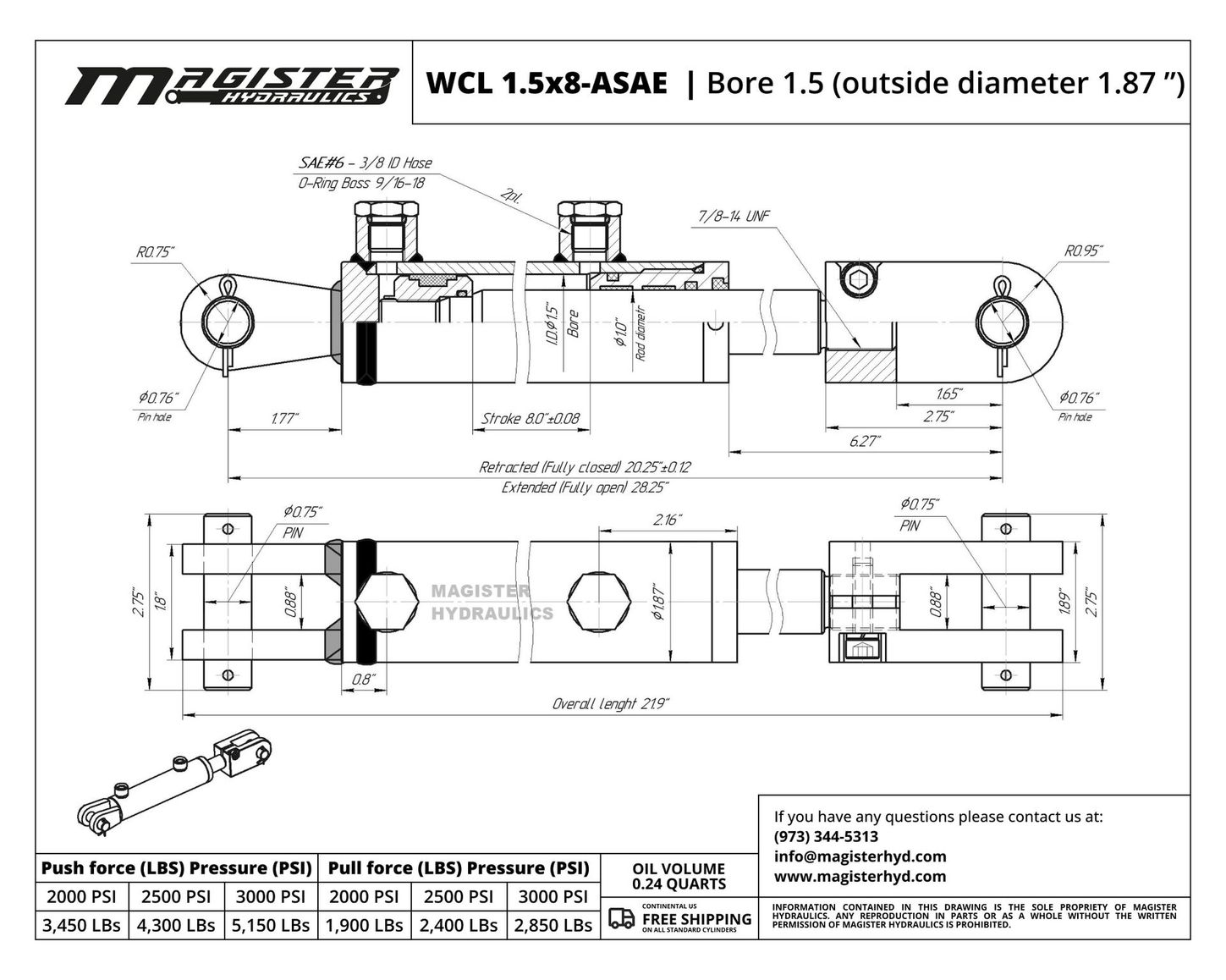 WCL 1 5x8 ASAE 4