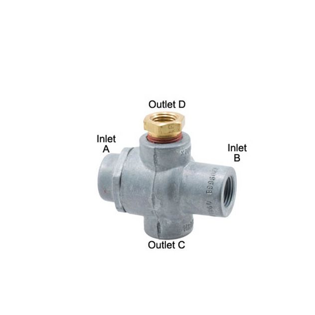 a2c ② Haldex KN25120 Shuttle Type Two-Way Check Valve — Great American, Inc.