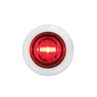 United Pacific 37153 4 LED Mini Bullet Marker Light - Red