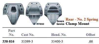 Dayton Parts  35400-3 Hanger