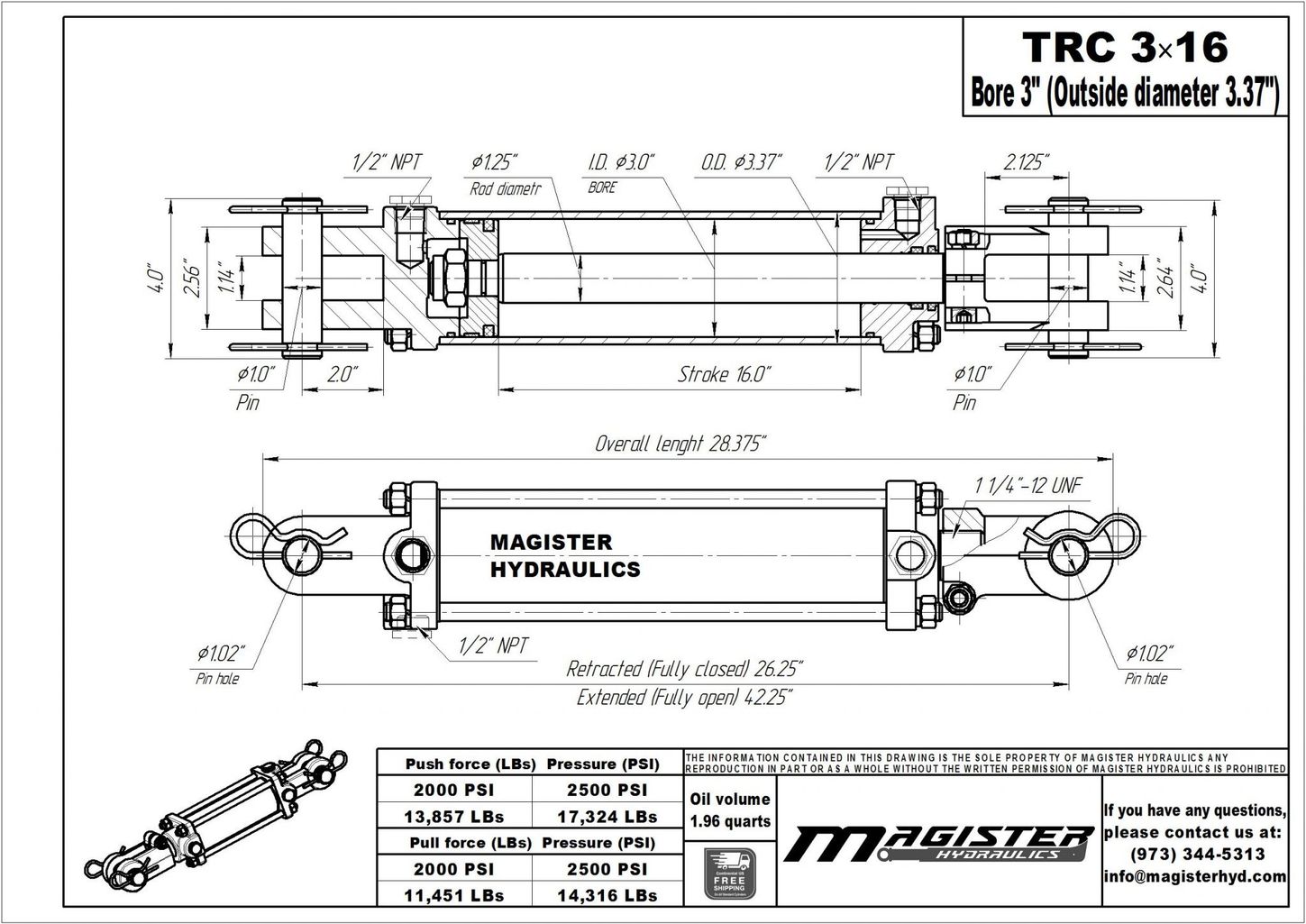 TRC 3x16 4