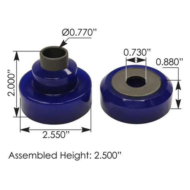Automann M17483 Motor-Trans Mount Bushing Peterbilt — Great