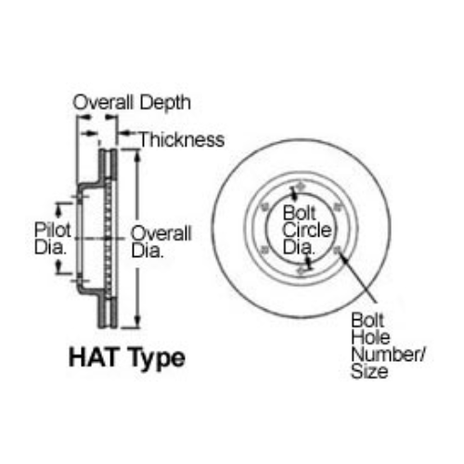 Webb Wheel 54776P-98 DISC BRK RTR W: FNC & MAGNI CO1