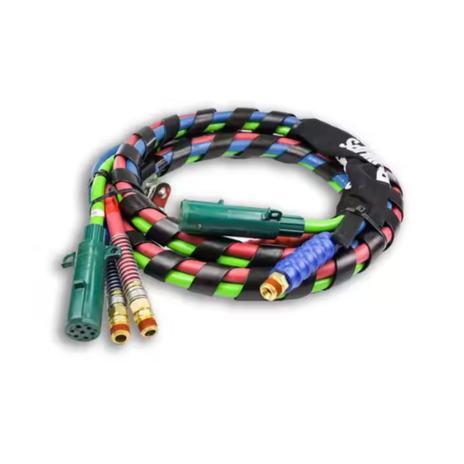 Phillips 30-21542 12' 3-IN-1 AIR:POWER CABLE ASSEMBLY W:QCP PLUGS