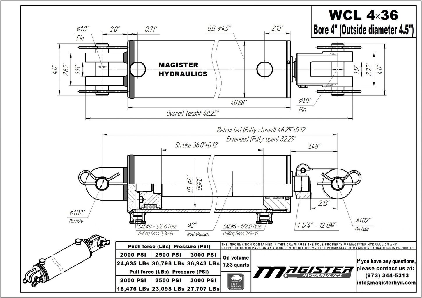 WCL 4x36 4