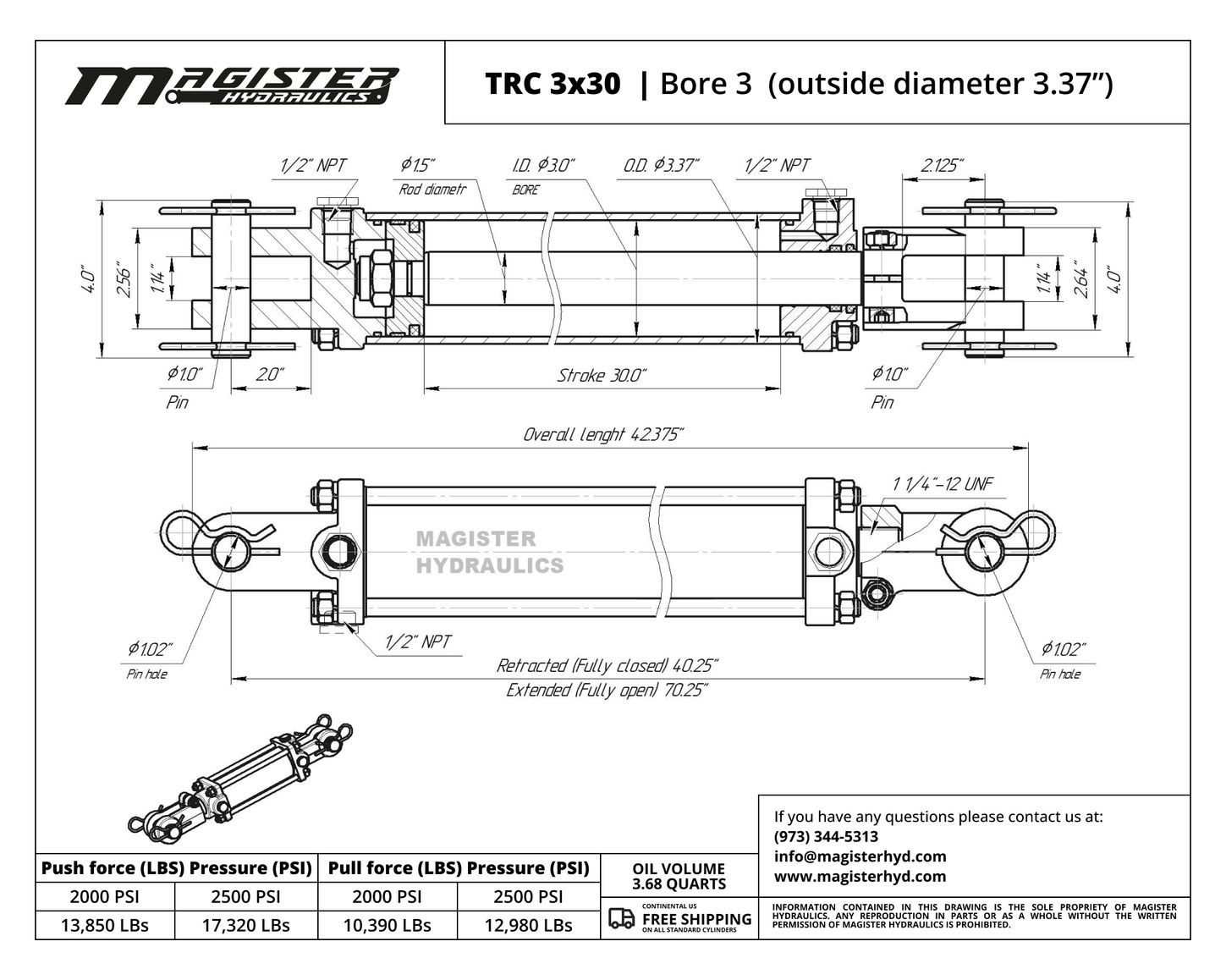 TRC 3x30 4