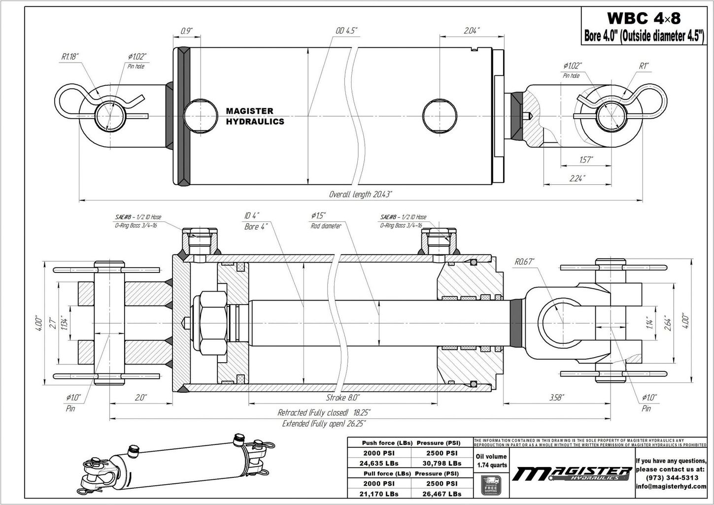 WBC 4x8 4