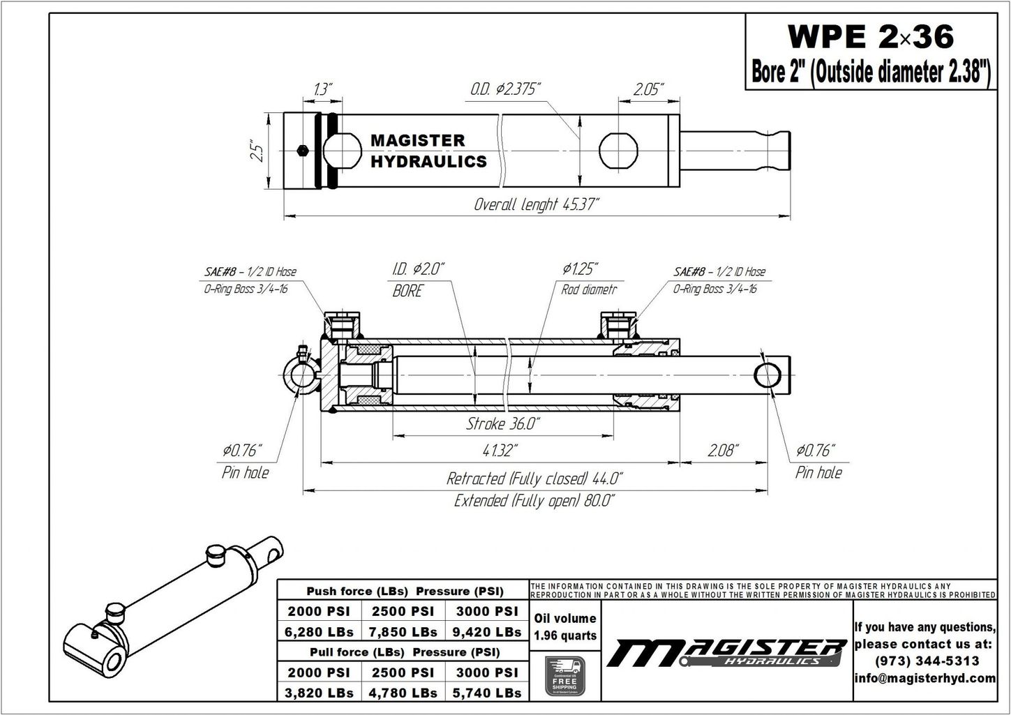 WPE 2x36 4