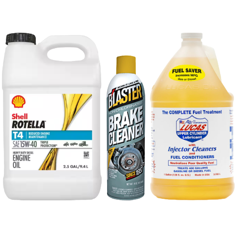 Oil, Fluid, Chemicals