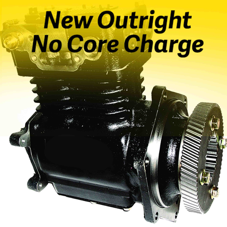 NEWSTAR S-13394 NS750/TF750 TYPE AIR COMPRESSOR w/GEAR-DETROIT S60