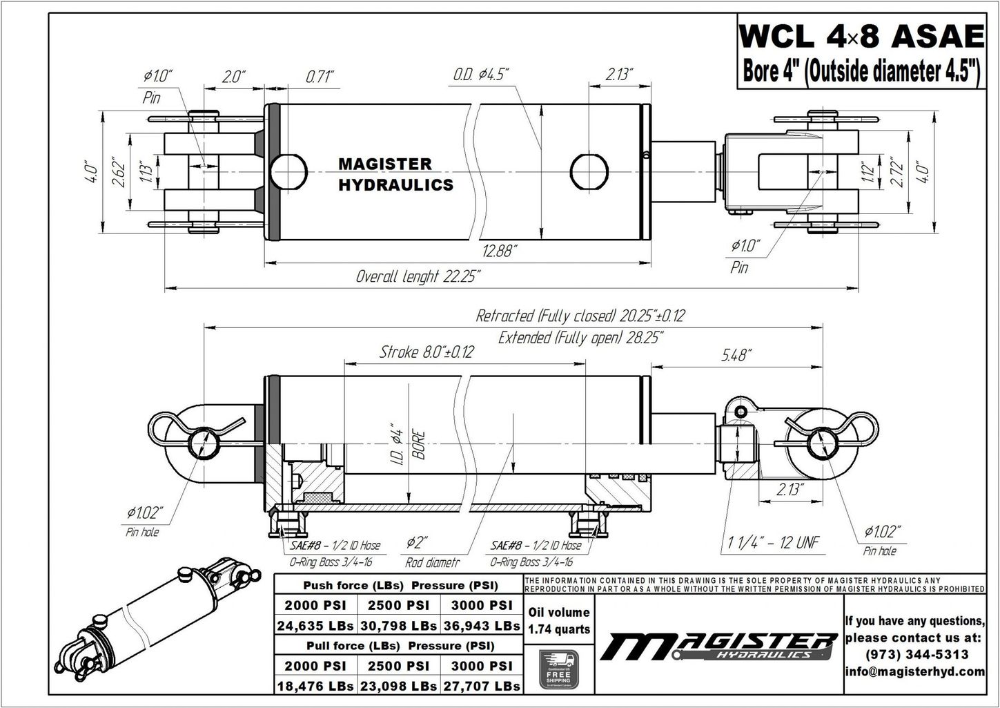 WCL 4x8 ASAE 4
