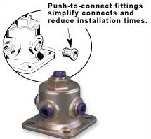 Haldex 90554990 PTC Pilot With 3/8