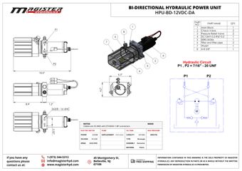 HPU BD 12VDC DA 1