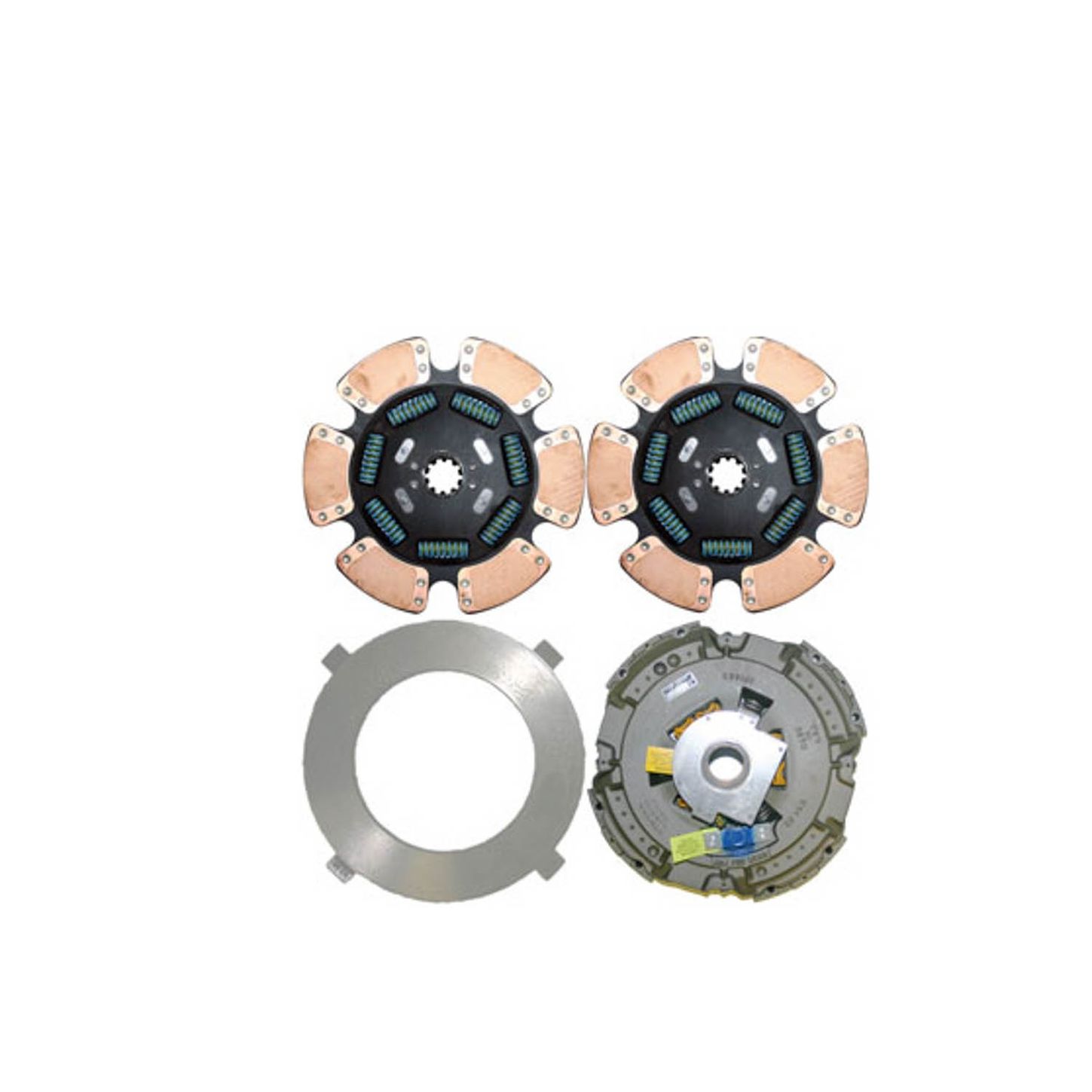 Haldex RC700EZHTX Reman Clutch Pack 15 X 2 N7 Spring, Disc