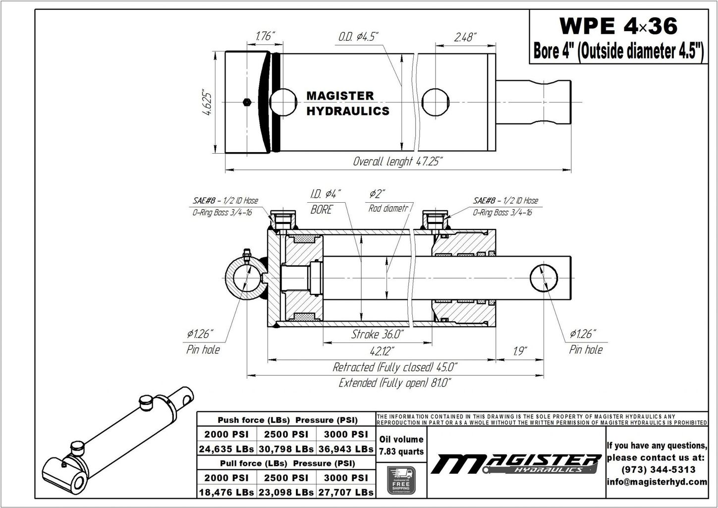 WPE 4x36 4