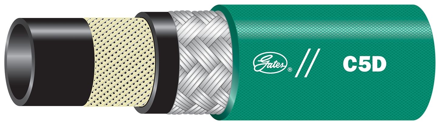 a*i Gates C5D High-Temperature Multi-Fluid 2R 1-Wire Braid Hydraulic