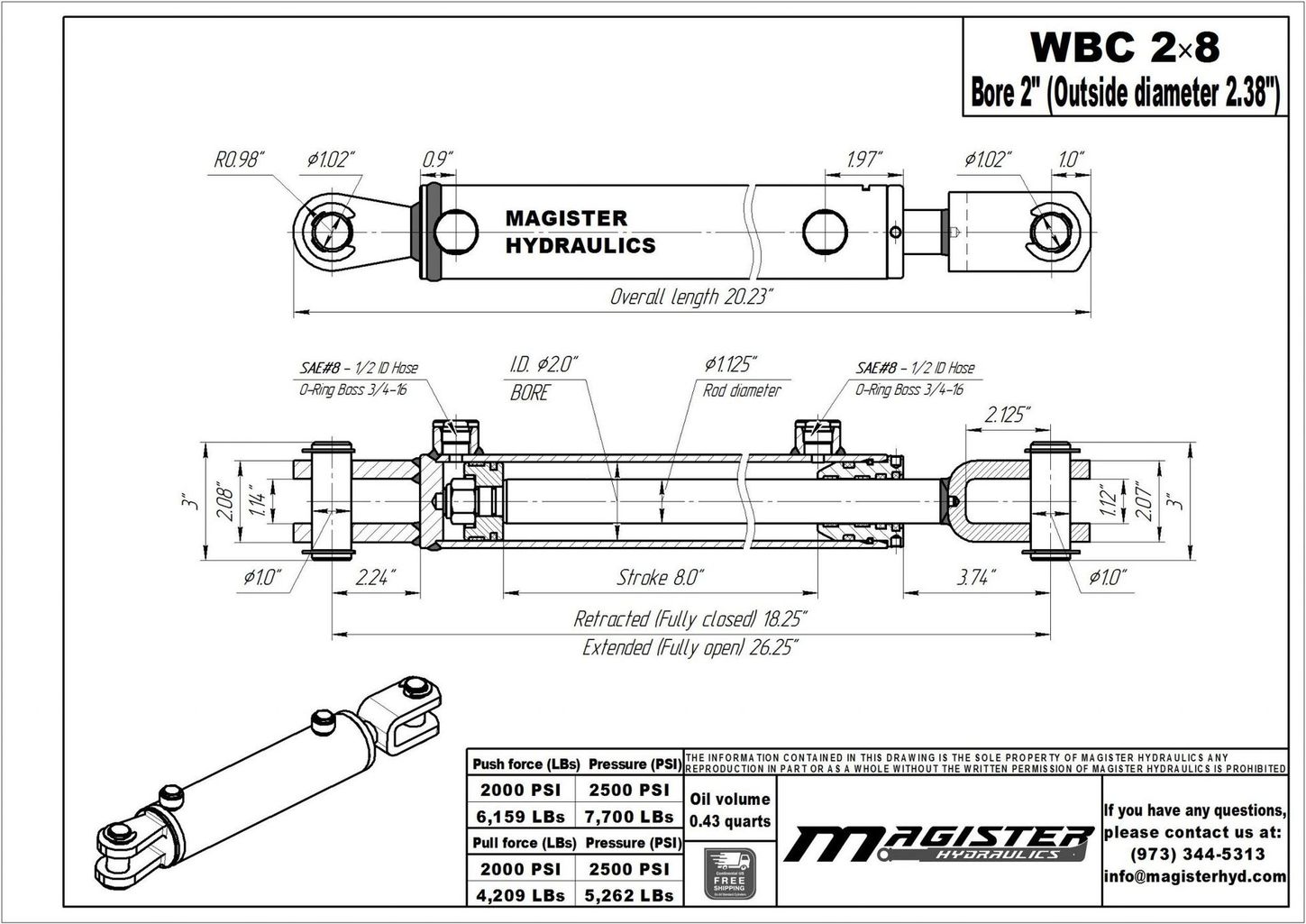 WBC 2x8 4