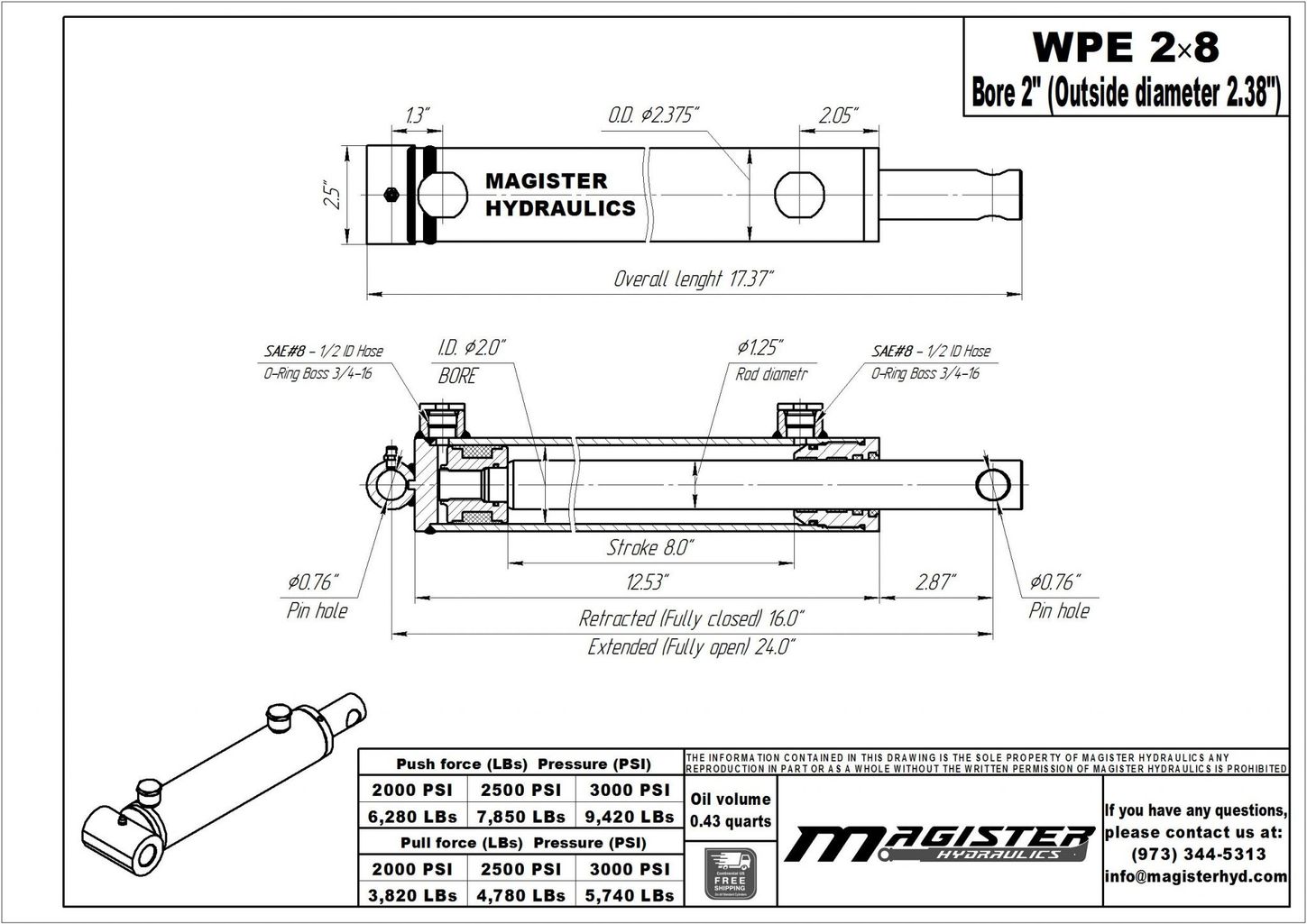 WPE 2x8 4